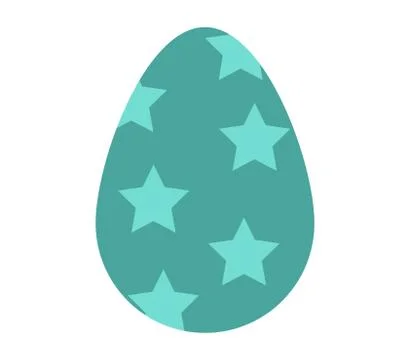 Easter egg icon on white background イラスト素材