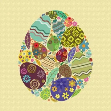 Easter egg Stock Illustration