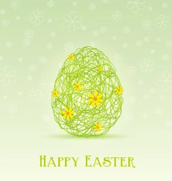 Easter egg Stock Illustration