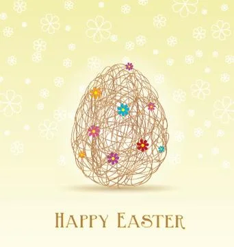Easter egg Stock Illustration