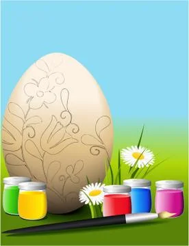 Easter egg Stock Illustration