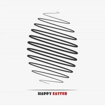 Easter egg Stock Illustration