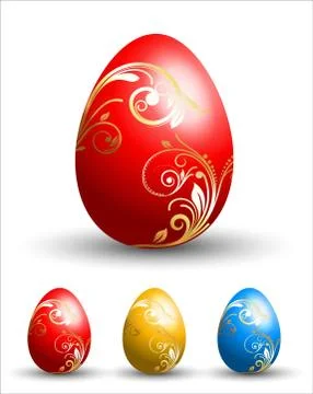 Easter egg Stock Illustration