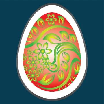 Easter Egg Stock Illustration