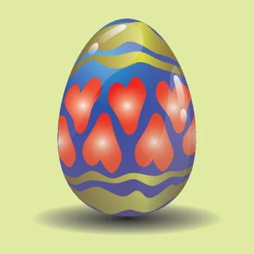 Easter Egg Stock Illustration