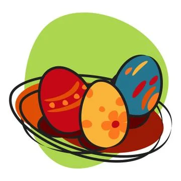 Easter egg Stock Illustration