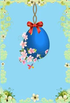Easter egg, Stock Illustration