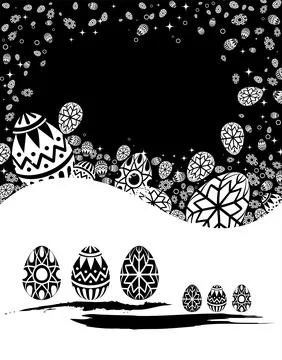 Easter egg Illustrazione stock