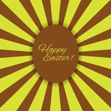 Easter egg illustration Stock Illustration