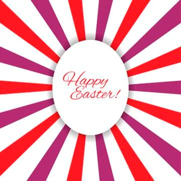 Easter egg illustration Stock Illustration