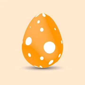 Easter egg. Illustration. Painted. Easter Holiday. Vector. Stock Illustration