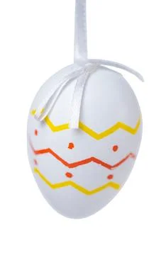 Easter egg isolated Stock Photos