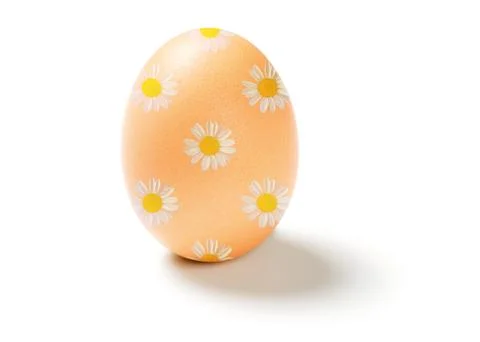 Easter egg isolated on white background 3 Stock Photos