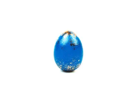 Easter egg isolated on white Stock Photos