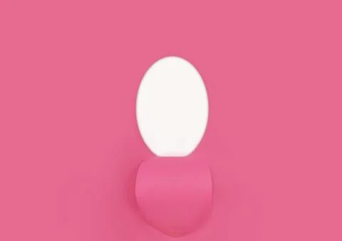 Easter egg made of paper minimal creative Stock Photos