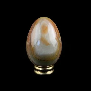 Easter egg with marble texture. Easter egg with marble stains. Fotos de archivo