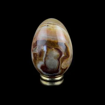 Easter egg with marble texture. Easter egg with marble stains. Fotos de archivo