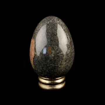 Easter egg with marble texture. Easter egg with marble stains. Fotos de archivo