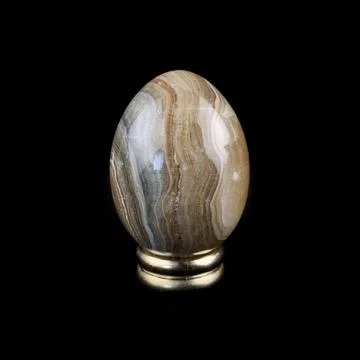 Easter egg with marble texture. Easter egg with marble stains. Fotos de archivo