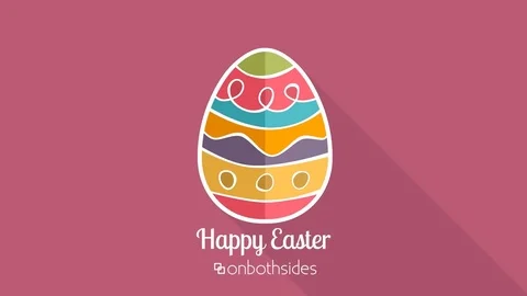 Easter Egg Minimal 库存 After Effects