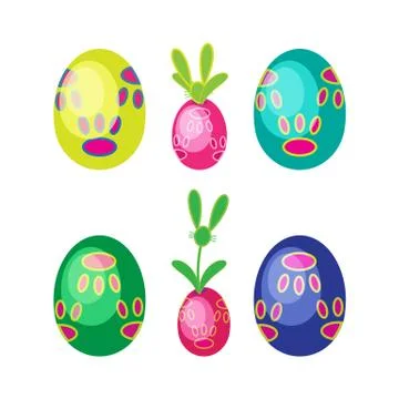 Easter egg of nature Stock-Illustration