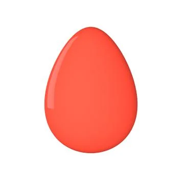 Easter egg. Painted. 3D object. Render. Easter Holiday. Stock Illustration