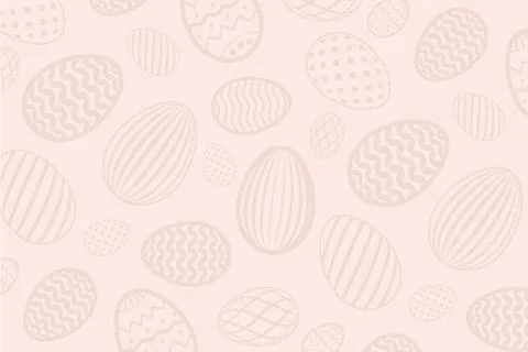 Easter egg pastel pattern. Chocolate brown color, holiday eggs texture. Simpl 스톡 일러스트