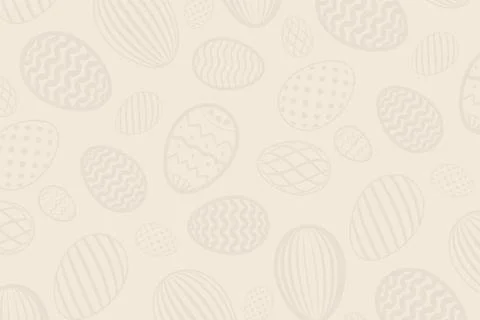 Easter egg pattern. Color holiday eggs texture on pastel background. Simple a イラスト素材
