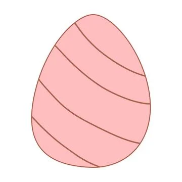 Easter egg pattern hunting spring icon element イラスト素材