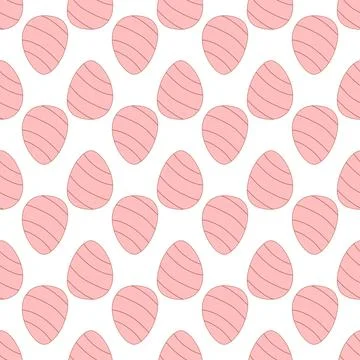 Easter egg pattern hunting spring pattern textile 스톡 일러스트
