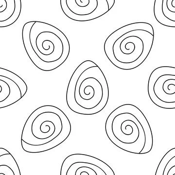 Easter egg pattern hunting spring pattern textile 스톡 일러스트