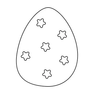 Easter egg pattern hunting spring icon element Illustrazione stock