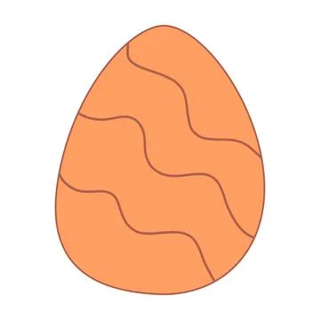 Easter egg pattern hunting spring icon element イラスト素材