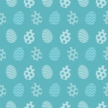 Easter egg pattern. Seamless Easter pattern. Vector イラスト素材
