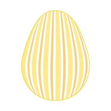 Easter Egg with a pattern Vichy check, French check, gingham - Gingham Stock Illustration