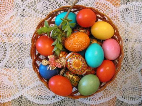 Easter egg Foto stock