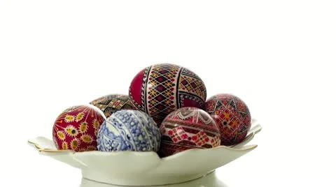 Easter Egg Rotating 스톡 동영상 21962722