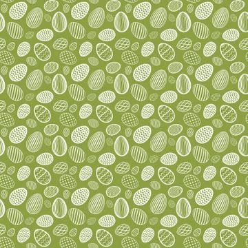 Easter egg seamless pattern. Pastel color, holiday eggs texture. Simple abstr 스톡 일러스트