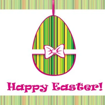 Easter Egg Sign. Easter greeting card background. Religious symbol. 스톡 일러스트