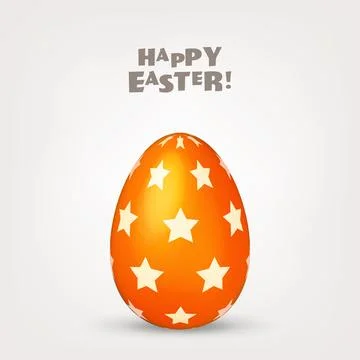 Easter egg. Spring holidays in April. Gift. Seasonal celebration. 库存插图