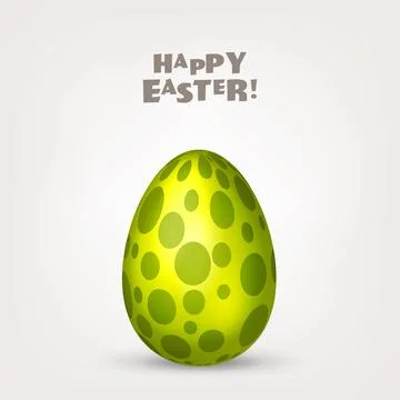 Easter egg. Spring holidays in April. Gift. Seasonal celebration. 스톡 일러스트