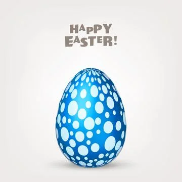 Easter egg. Spring holidays in April. Gift. Seasonal celebration. Stockillustratie