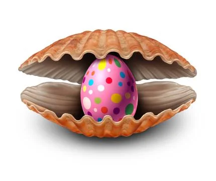 Easter Egg Surprise Discovery 스톡 일러스트