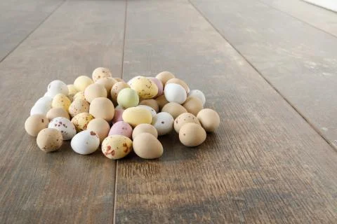 Easter egg sweets Stock Photos