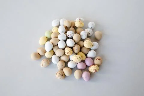 Easter egg sweets Foto stock
