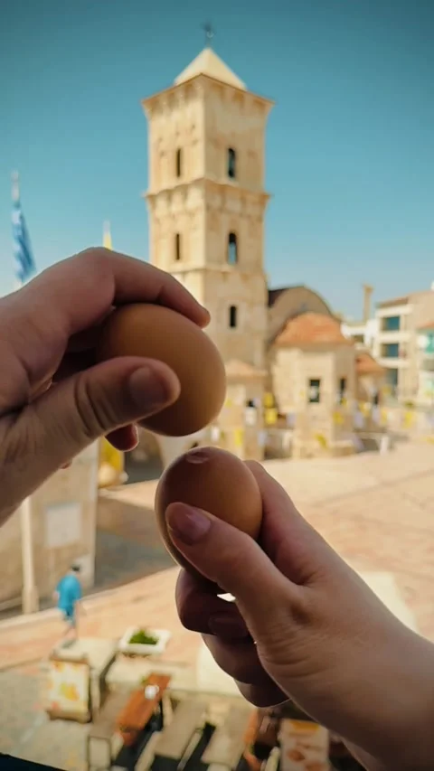 Easter egg tapping game 2 Stock Footage 318351133