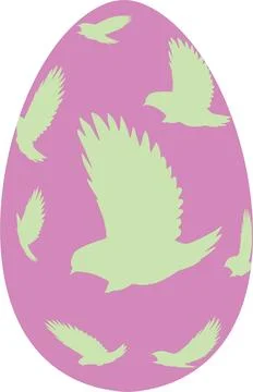 Easter Egg Vector Icon 库存插图