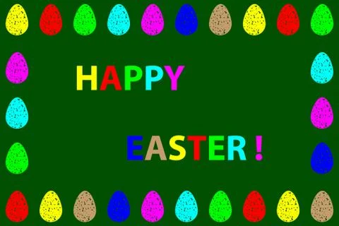 Easter egg vector pattern Stockillustratie