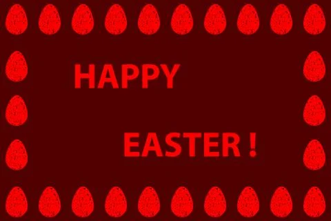 Easter egg vector pattern Illustrazione stock