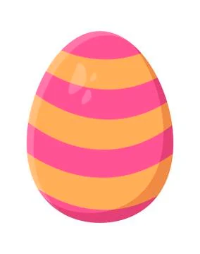 Easter egg vector symbol icon design. Stock Illustration